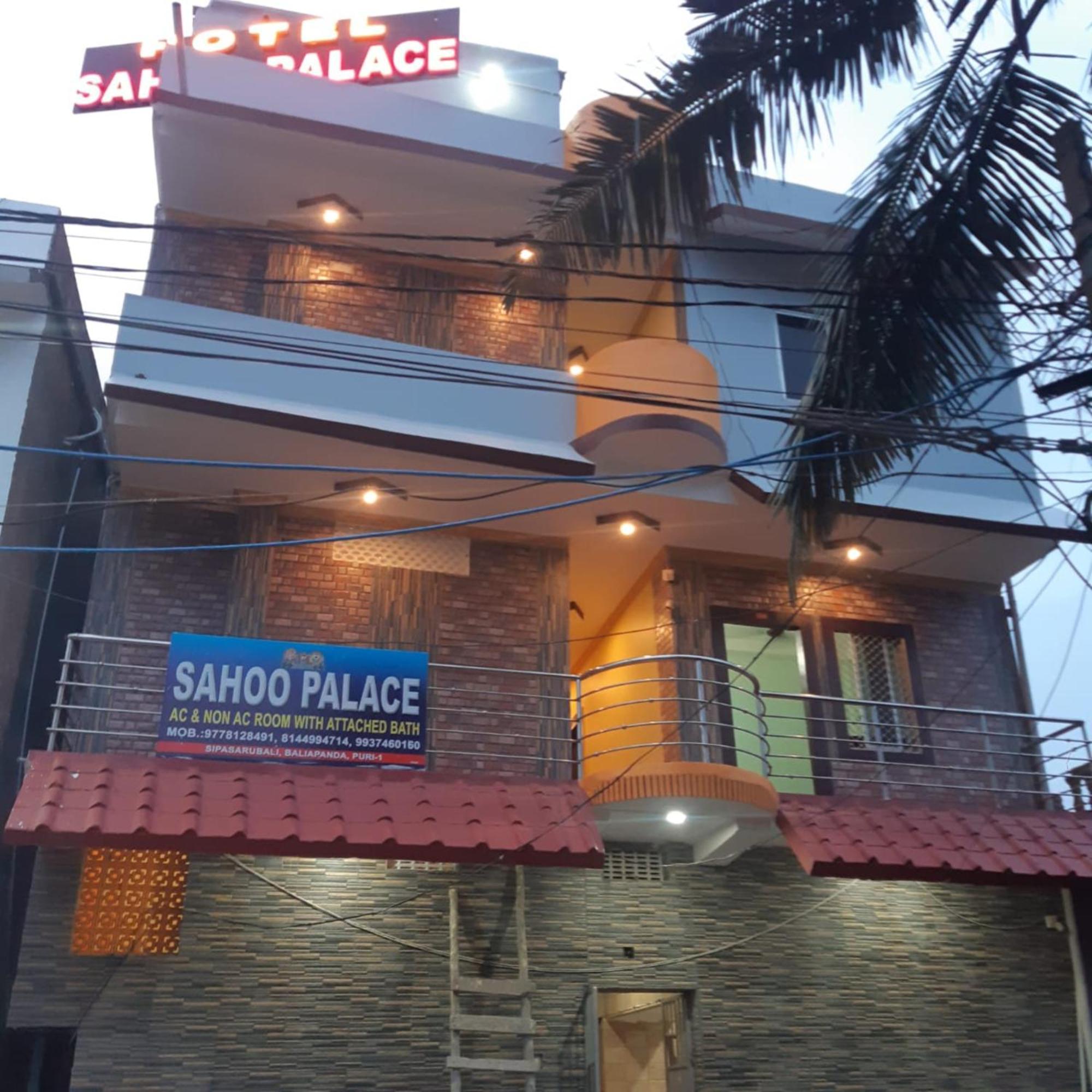 Goroomgo Sahoo Palace Puri - Prime Location Near Sea Beach - Excellent Service With Parking Facilities Eksteriør billede