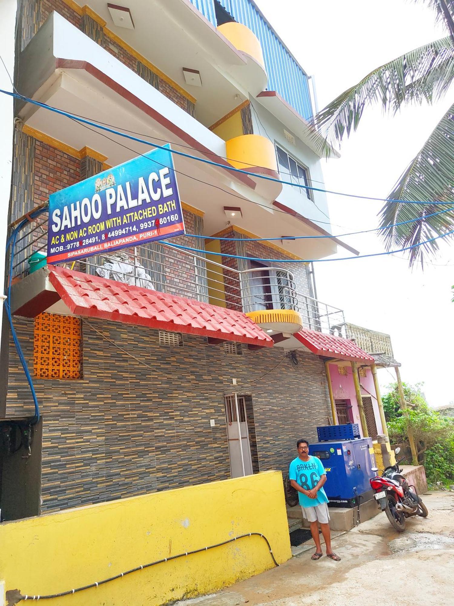 Goroomgo Sahoo Palace Puri - Prime Location Near Sea Beach - Excellent Service With Parking Facilities Eksteriør billede